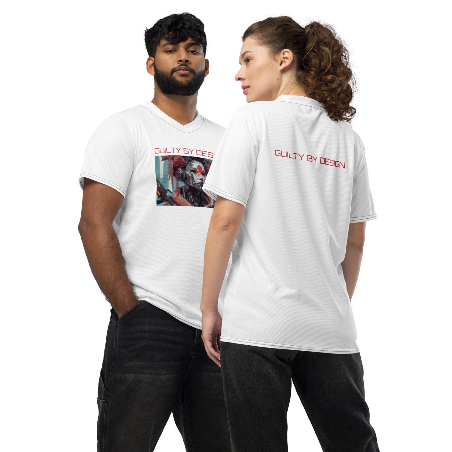 Recycled unisex sports jersey